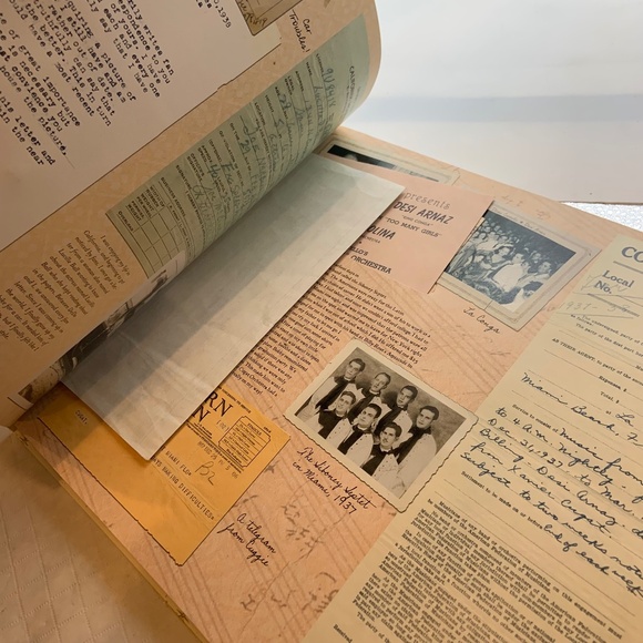 Vintage I Love Lucy Lucy and Desi Real-Life 3D Hardcover Scrapbook and Cover - Picture 6 of 15